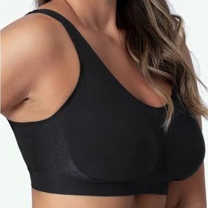 Shapermint Truekind Daily Comfort Wireless Shaper Bra M Medium NWT Black